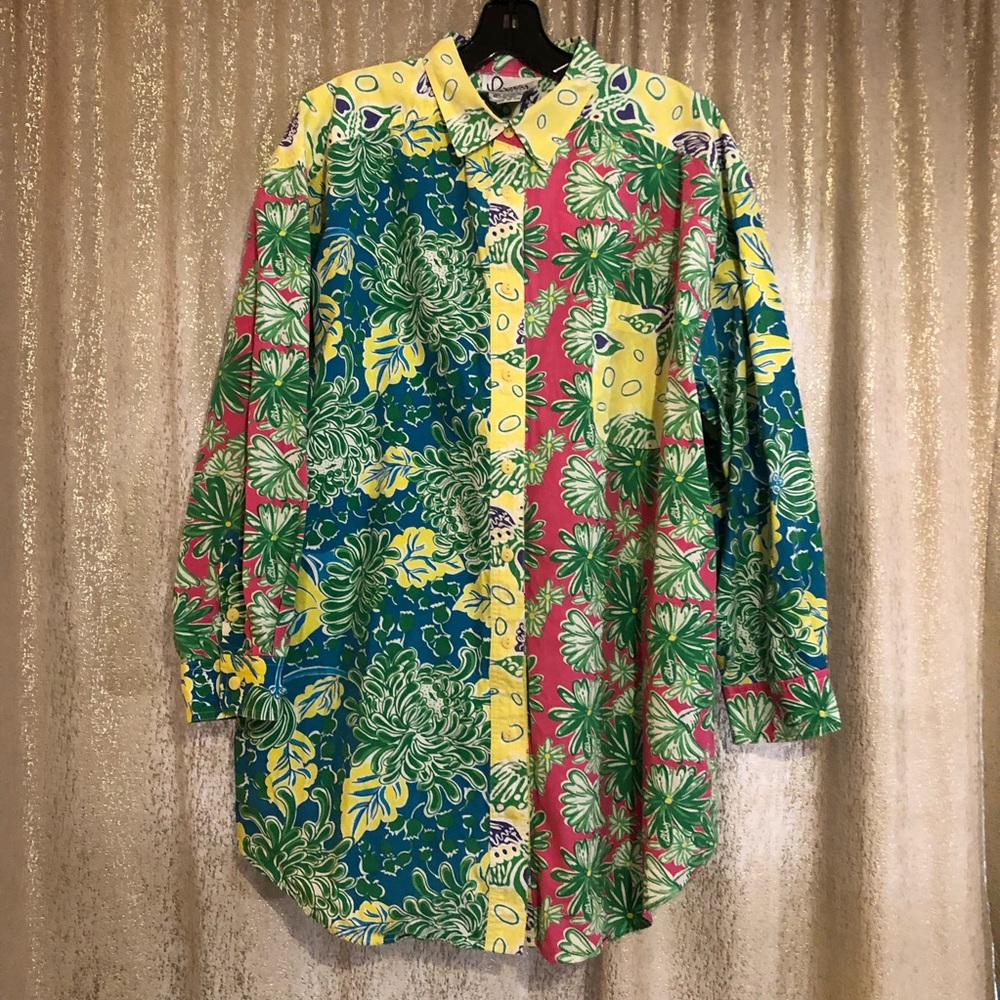 Lilly Pulitzer cotton button down